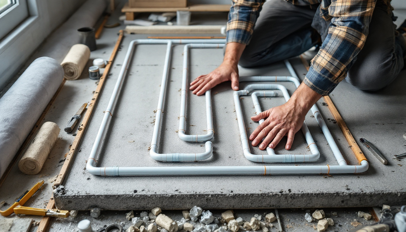 Temps de pose plancher chauffant eau m2 : étapes et budget à prévoir