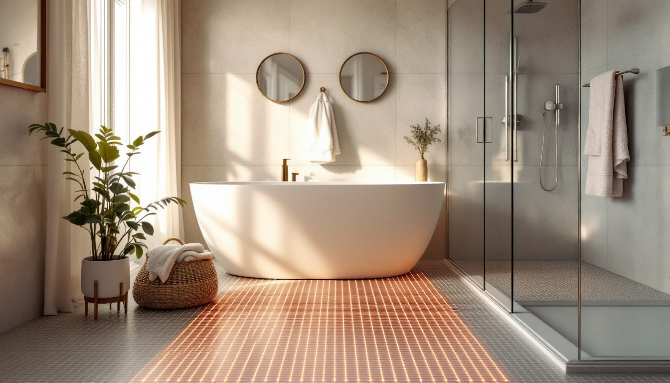 Chauffage sol électrique salle de bain : confort et économies à découvrir