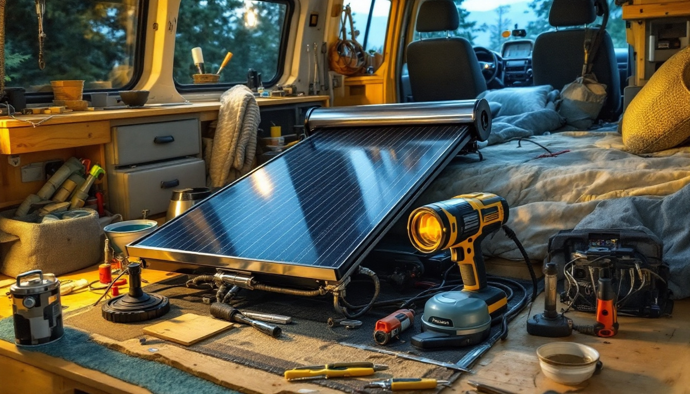 Chauffage solaire camping-car : optimisez votre confort en voyage