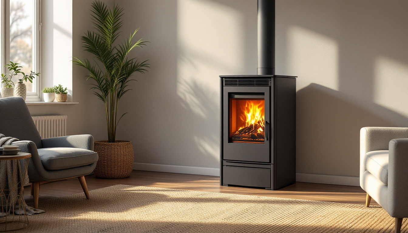 Poêle à granulés programmable : chauffage optimisé et design moderne