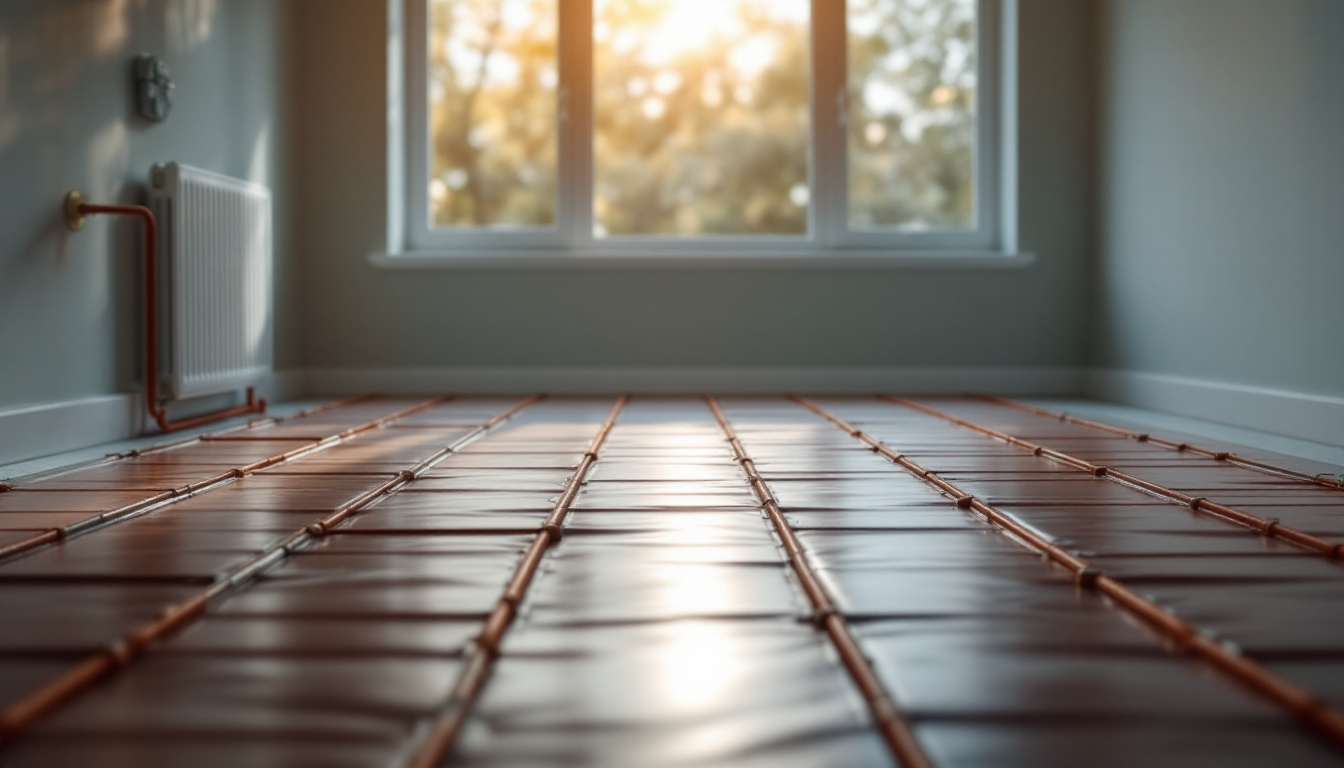 Installation plancher chauffant basse température : confort et économies d'énergie