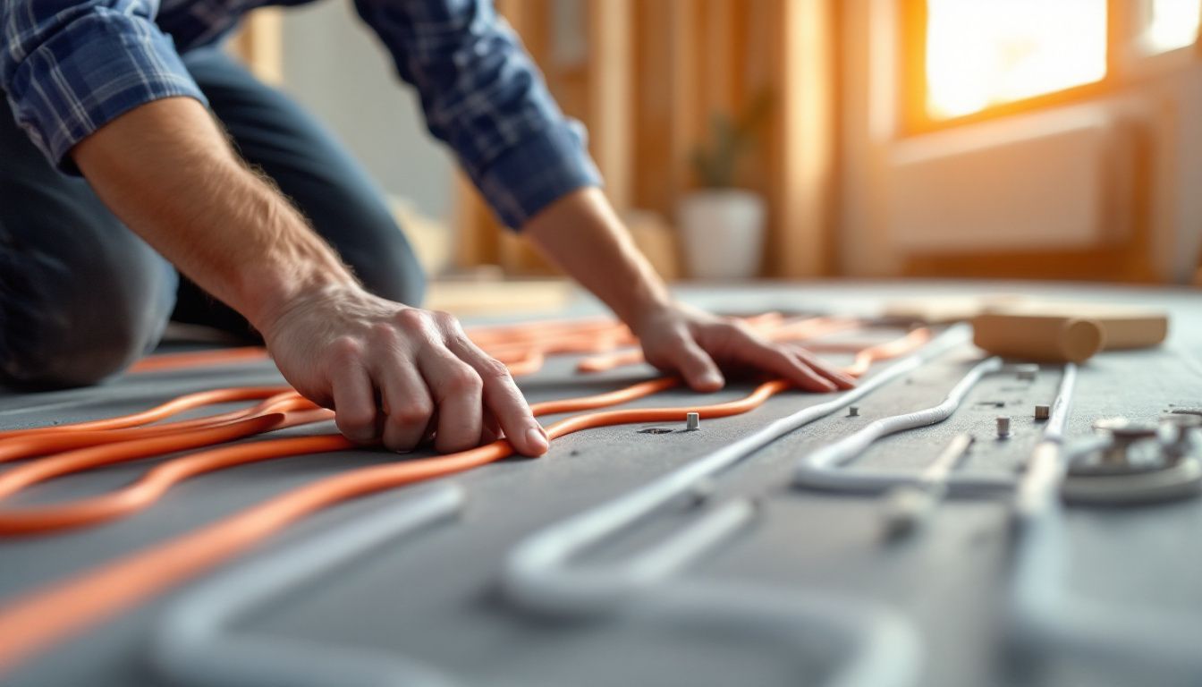 Installation plancher chauffant basse température : confort et économies d'énergie