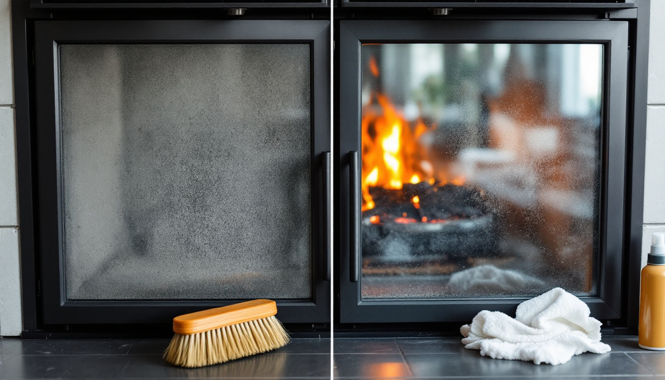 Nettoyer vitre poêle bois : méthodes efficaces et astuces pratiques