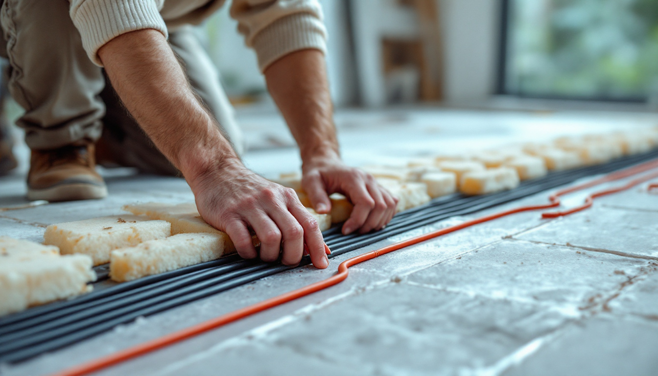 Pose isolant plancher chauffant : astuces et étapes à suivre