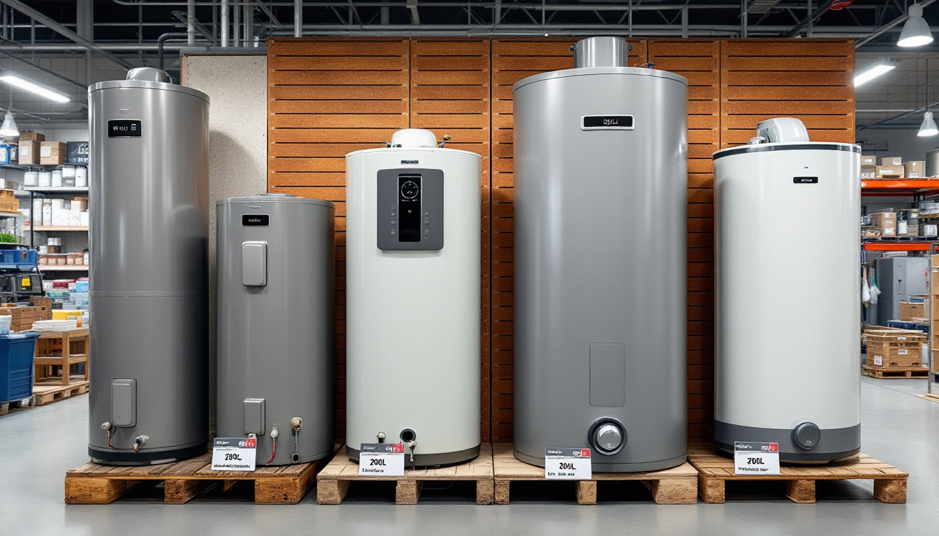 Tarif remplacement chauffe-eau 200L : comparez les prix et options